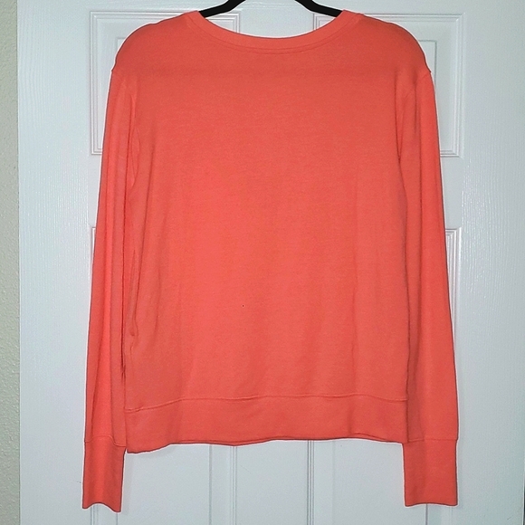 Athleta Sunrise V-Neck Sweatshirt Size Small - Picture 3 of 10
